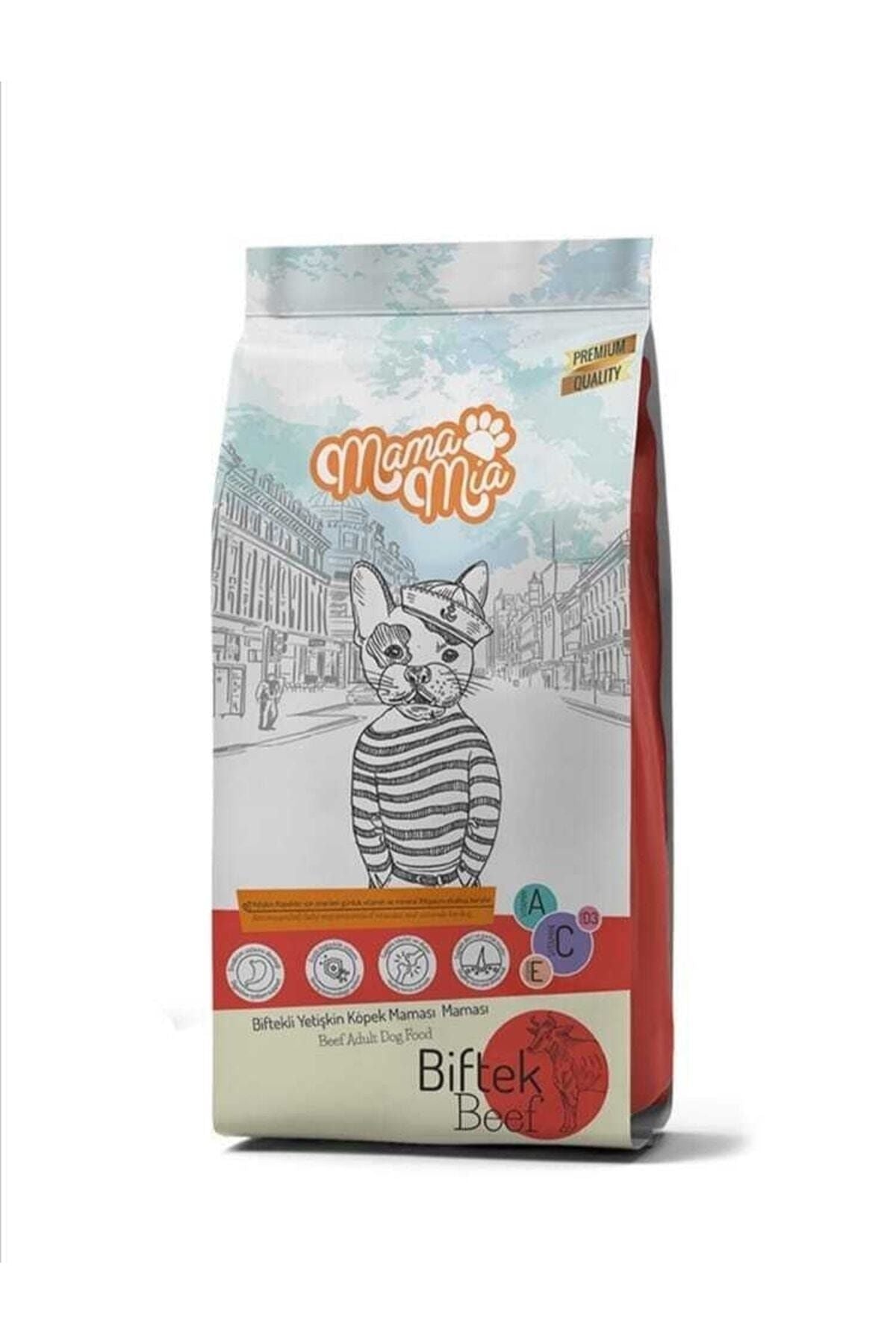 Natura Mamamia Biftekli Yetişkin Köpek Kuru Maması 15 kg