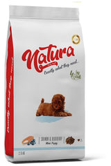 Natura Somonlu ve Yaban Mersinli Küçük Irk Yavru Köpek Kuru Maması 2.75 kg