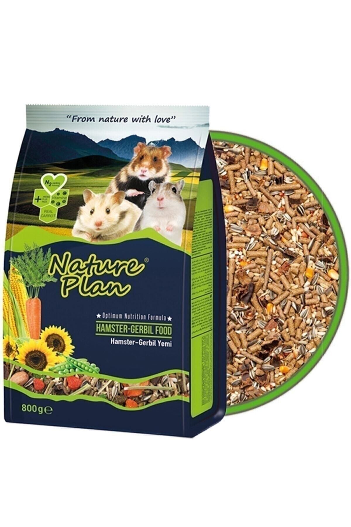 Nature Plan Hamster Yemi 800 gr