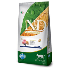 N&D A.Grain Düşük Tahıllı Kuzulu ve Yaban Mersinli Kısırlaştırılmış Yetişkin Kedi Kuru Maması 10 kg