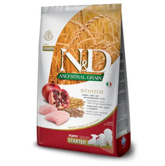 N&D A.Grain Düşük Tahıllı Tavuklu ve Narlı Starter Yavru Köpek Kuru Maması 2,5 kg