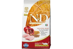 N&D A.Grain Düşük Tahıllı Tavuklu ve Narlı Kısırlaştırılmış Yetişkin Kedi Kuru Maması 1.5 kg