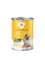 New Chef's Choice Tavuklu ve Bal Kabaklı Yetişkin Kedi Konserve Yaş Maması 400 gr