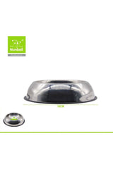 Nunbell Kedi & Köpek Çelik Mama ve Su Kabı Oval 16 cm