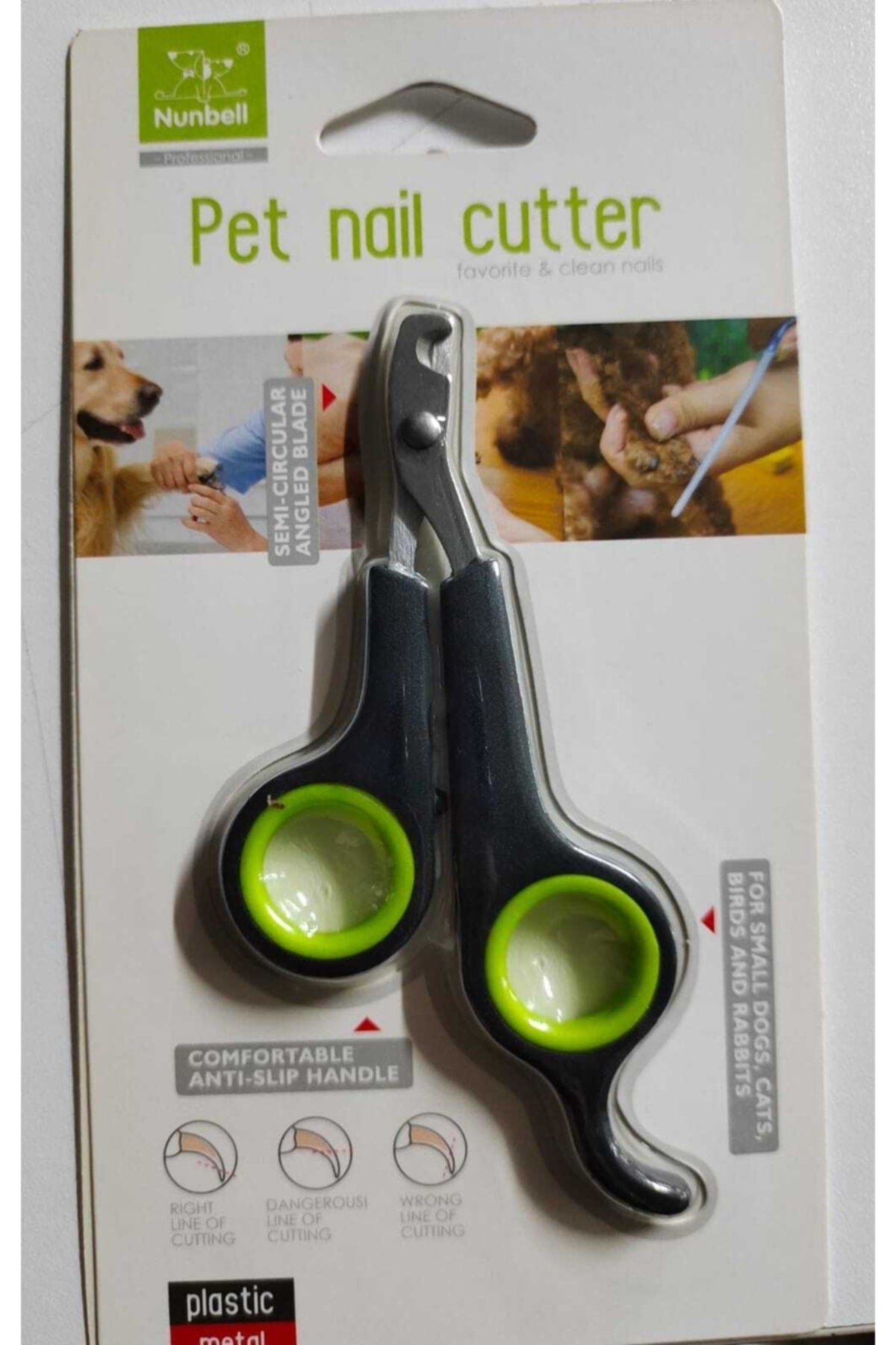 Nunbell Kedi & Köpek Tırnak Makası 12 cm
