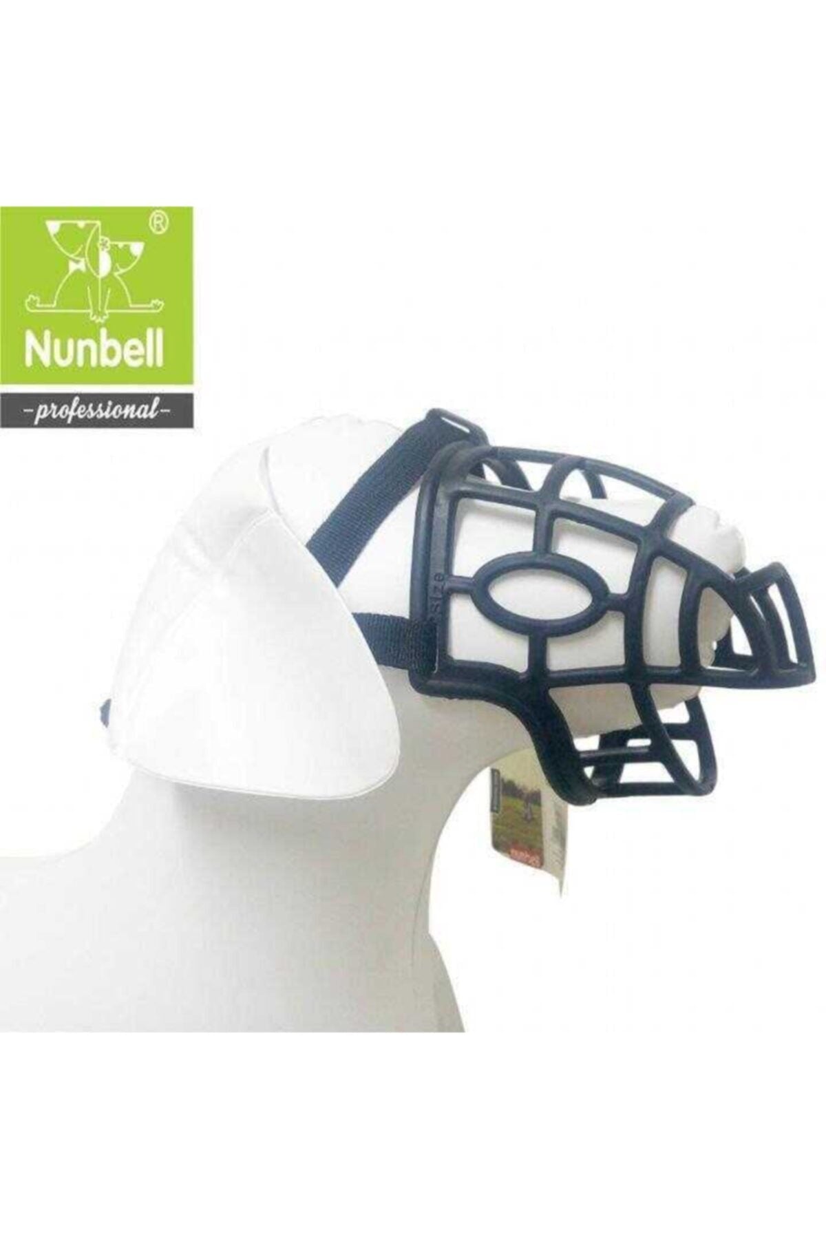 Nunbell Köpek Slikon Ağızlık Siyah XL