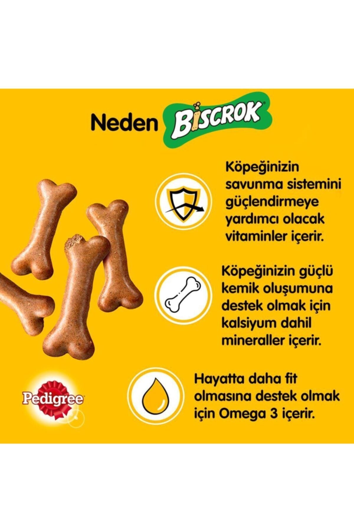 Pedigree Biscrok Köpek Ödül Bisküvisi 10 X 200 gr