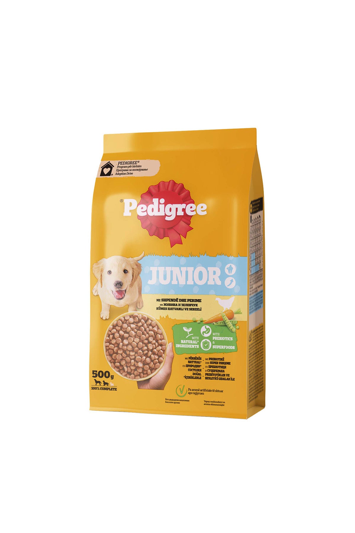 Pedigree Kümes Hayvanlı Tavuklu Yavru Köpek Kuru Maması 500 gr