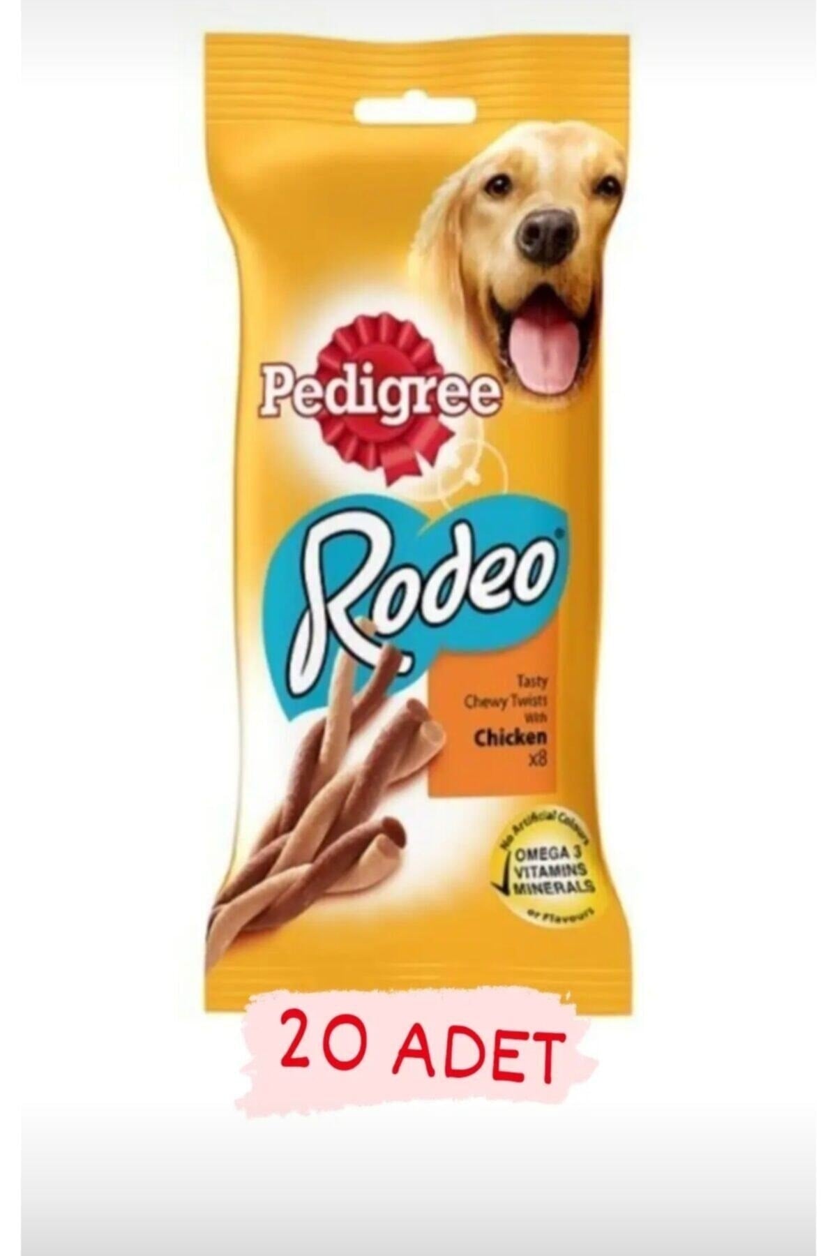 Pedigree Rodeo Sığır Etli Köpek Ödül Maması 20 X 70 gr