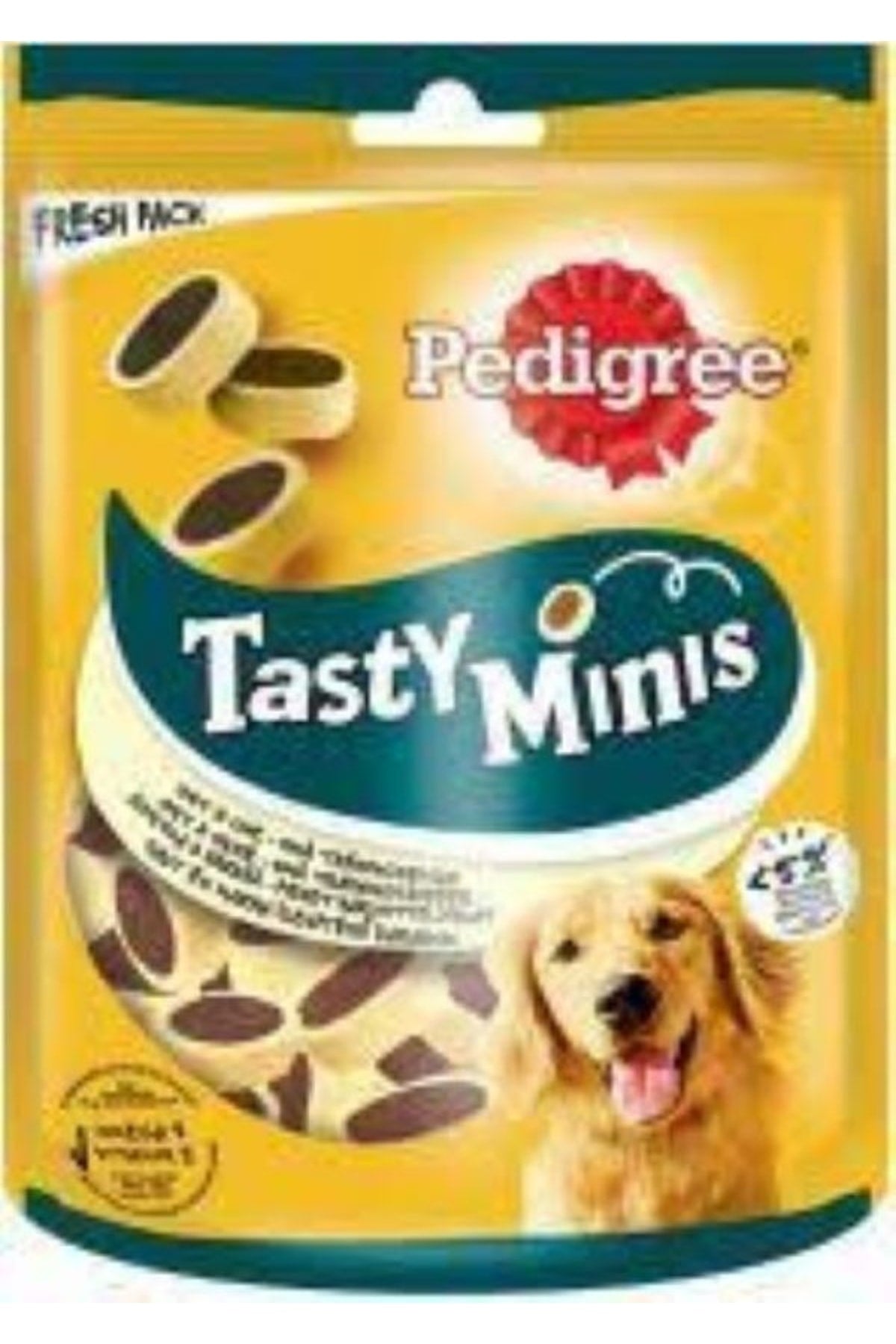 Pedigree Tasty Minis Peynirli Yetişkin Köpek Ödül Maması 6X140 gr
