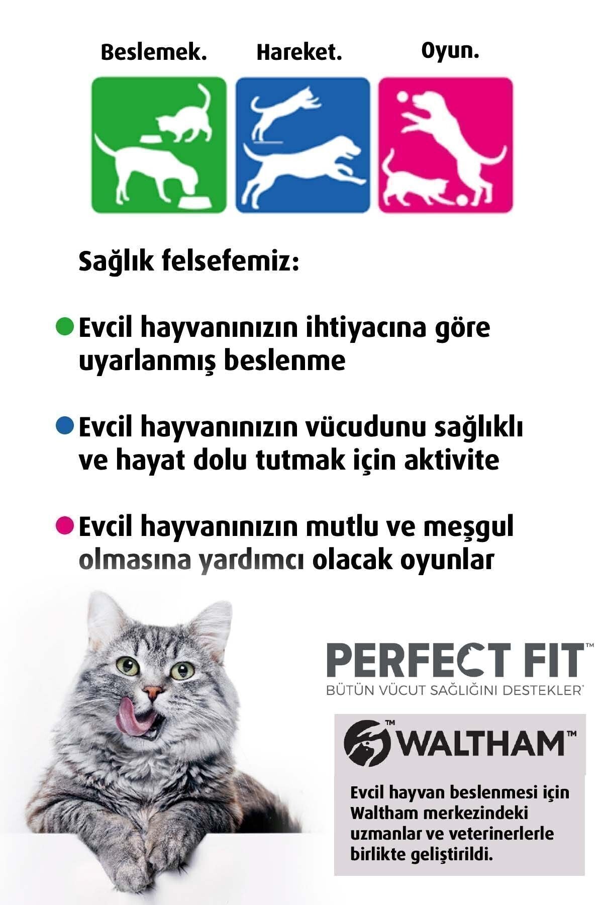 Perfect Fit Natural Vitality Tavuklu Yetişkin Kedi Kuru Maması 1 kg
