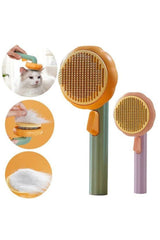 Pet Brush Balkabağı Model Kedi & Köpek Tarağı