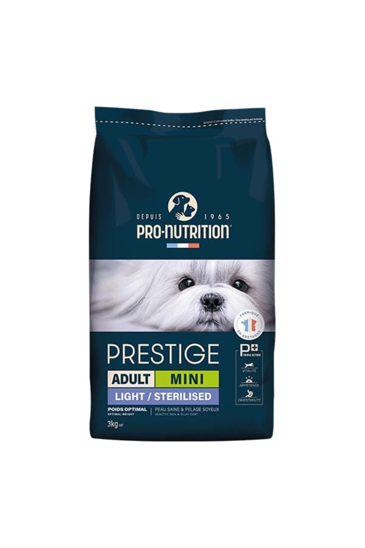 Pro Nutrition Prestige Tavuklu Light Mini Irk Yetişkin Köpek Kuru Maması 3 kg