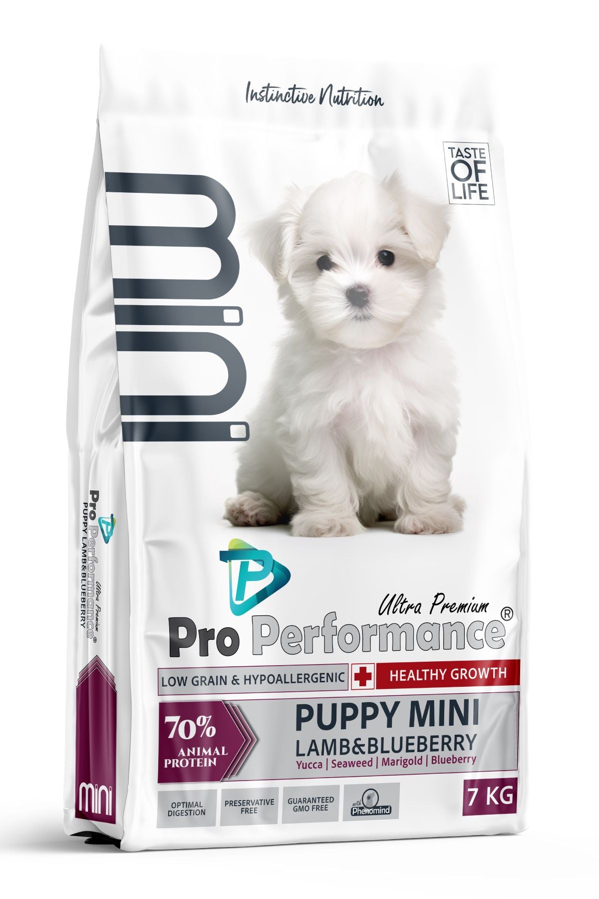 Pro Performance Kuzulu ve Yaban Mersinli Mini Irk Yavru Köpek Kuru Maması 7 kg
