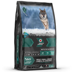 Pro Performance Kuzulu ve Yaban Mersinli Mini Irk Yetişkin Köpek Kuru Maması 12 kg