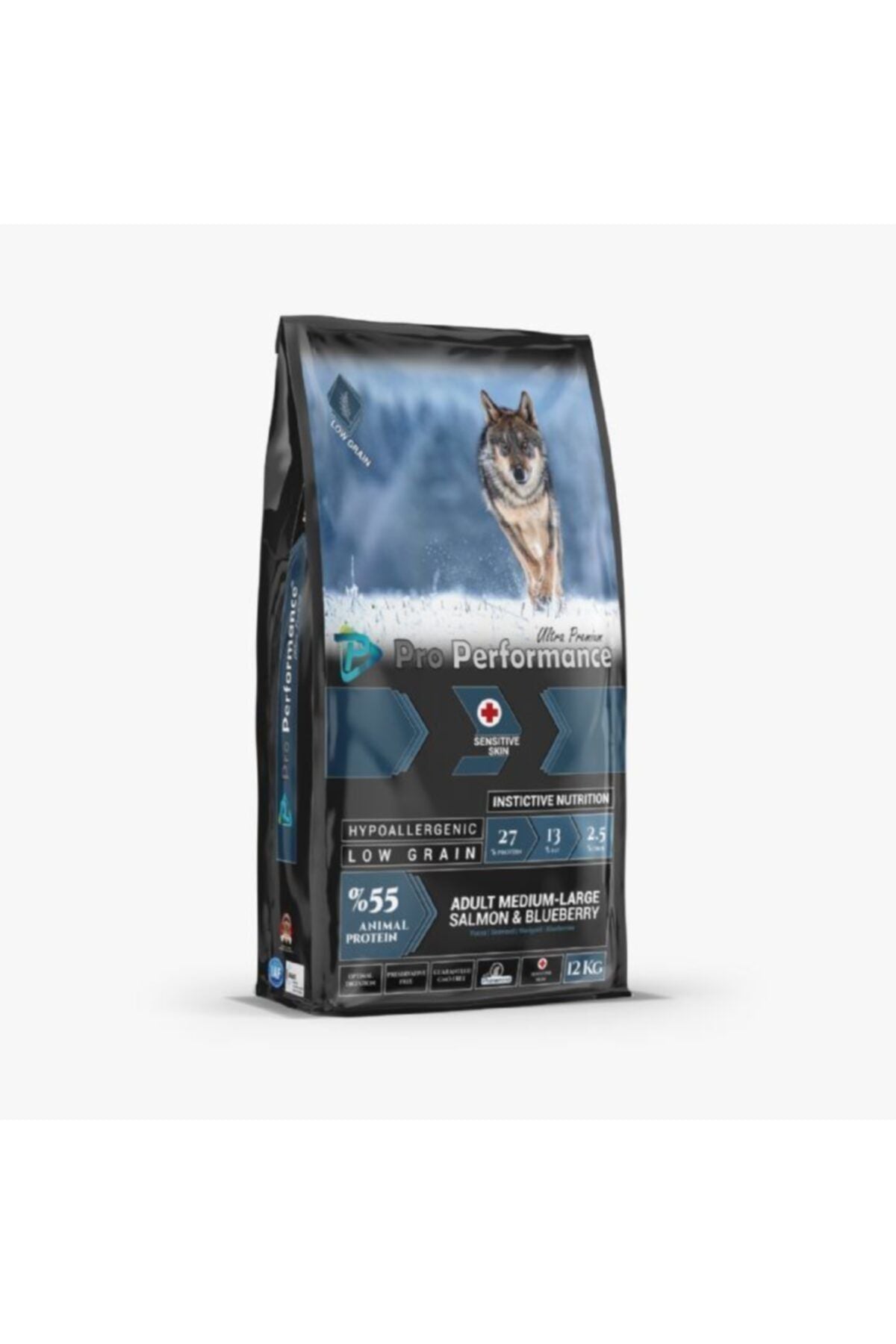 Pro Performance Somonlu Orta ve Büyük Irk Yetişkin Köpek Kuru Maması 12 kg