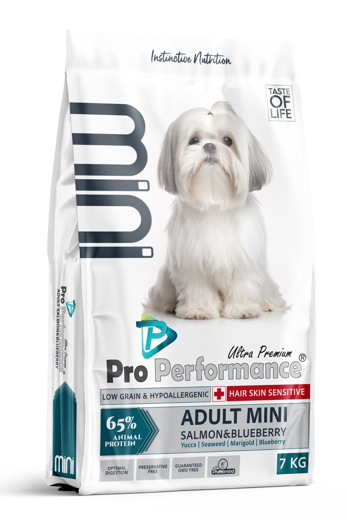 Pro Performance Somonlu ve Yaban Mersinli Mini Irk Yetişkin Köpek Kuru Maması 7 kg