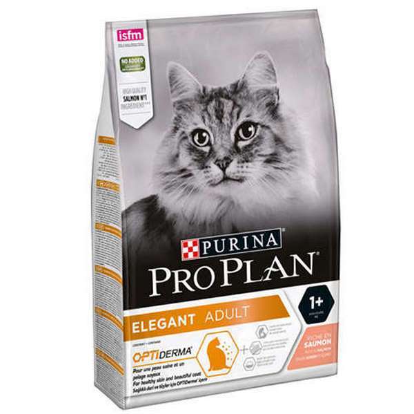 Pro Plan Elegant Derma Somonlu ve Pirinçli Yetişkin Kedi Kuru Maması 1,5 gr