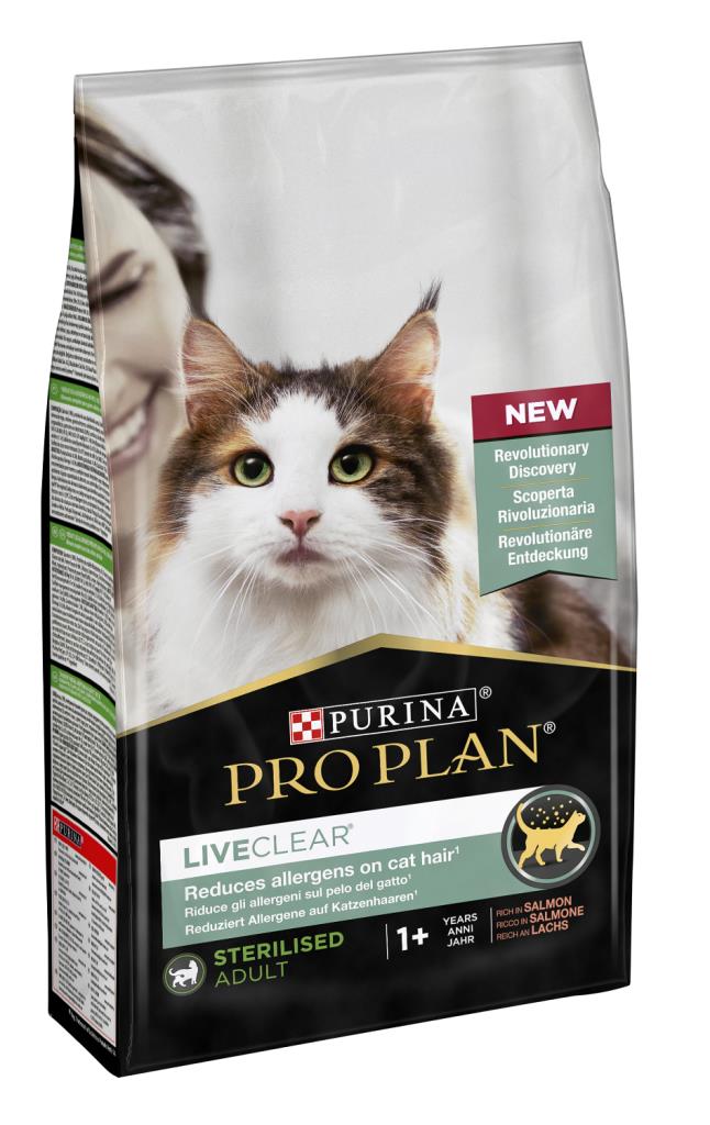 Pro Plan LiveClear Somonlu Alerji Önleyici Kısırlaştırılmış Yetişkin Kedi Kuru Maması 1,4 kg