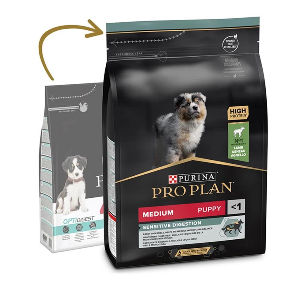 Pro Plan Kuzulu Orta Irk Yavru Köpek Kuru Maması 3 kg