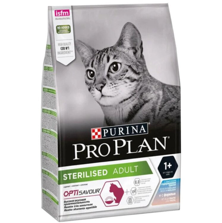 Pro Plan Morina ve Okyanus Balıklı Kısırlaştırılmış Yetişkin Kedi Kuru Maması 1,5 kg