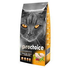 Prochoice Pro 32 Tavuklu Kısırlaştırılmış Yetişkin Kedi Kuru Maması 2 kg