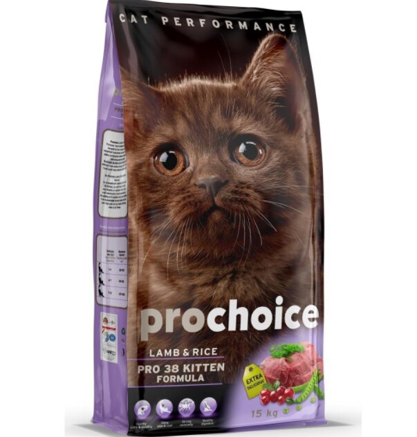 Prochoice Pro 38 Kuzulu Yavru Kedi Kuru Maması 15 kg