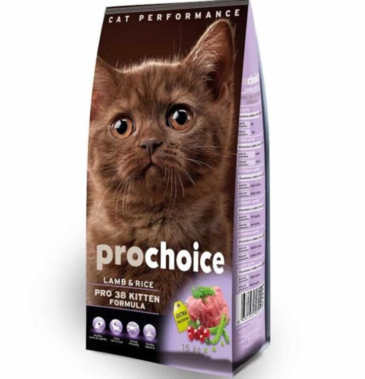 Prochoice Pro 38 Kuzulu Yavru Kedi Kuru Maması 2 kg