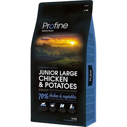 Profine Junior Large Tavuklu ve Patatesli Büyük Irk Yavru Köpek Maması 15 kg