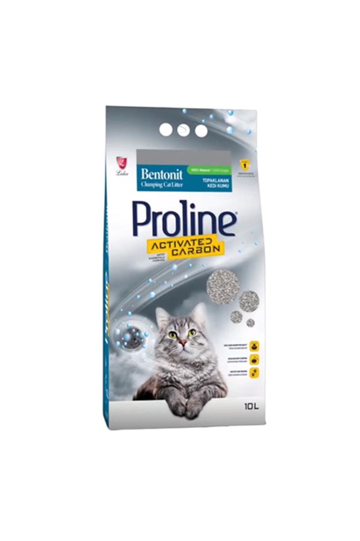 Proline Aktif Karbonlu Kedi Kumu 10 lt