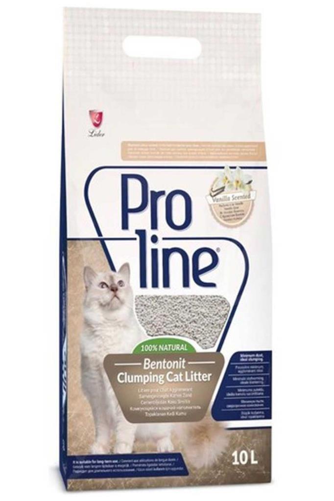 Proline İnce Vanilya Benonit Kedi Kumu 10 lt