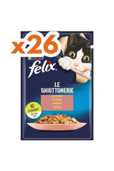 Felix Somonlu Yetişkin Kedi Yaş Maması 26 X 85 gr