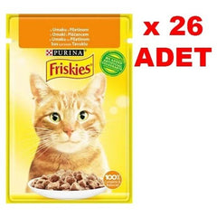 Purina Friskies Tavuklu Yetişkin Kedi Yaş Maması 26 X 85 gr