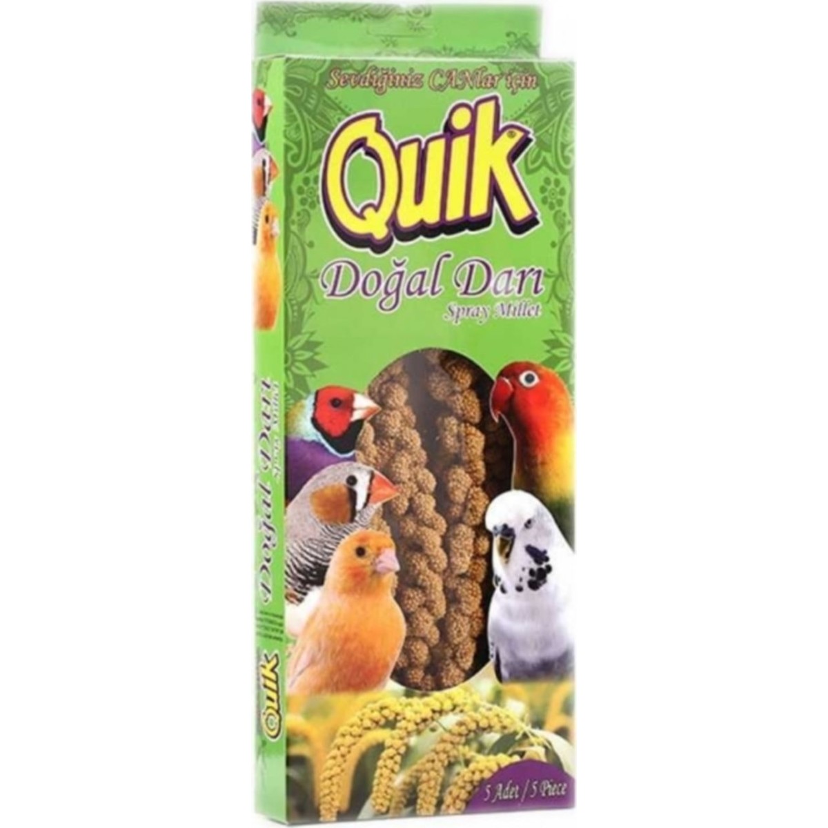 Quik Tüm Kuşlar İçin Doğal Dal Darı 120 gr