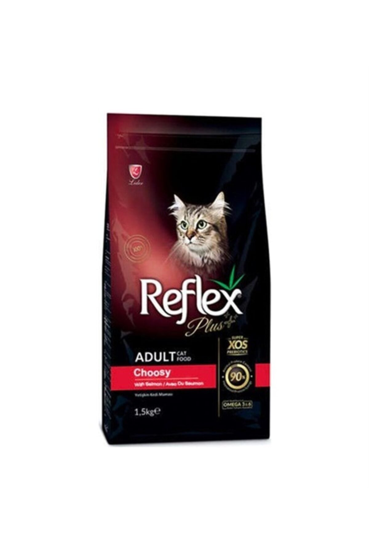 Reflex Plus Choosy Somonlu Yetişkin Kedi Kuru Maması 1,5 kg