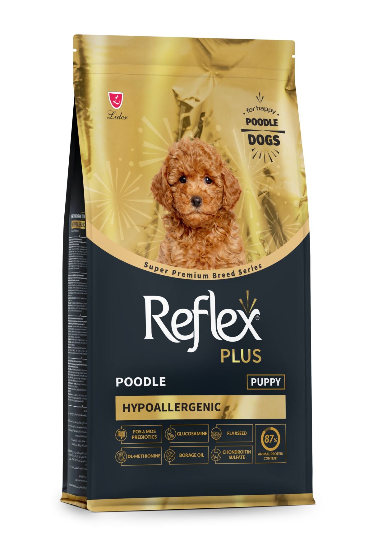 Reflex Plus Poodle Hipoalerjenik Tavuklu Yavru Köpek Kuru Maması 1,5 kg