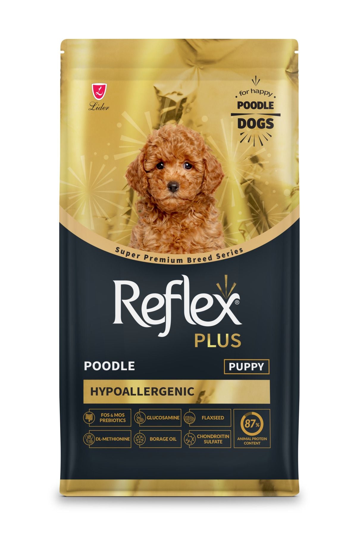 Reflex Plus Poodle Hipoalerjenik Tavuklu Yavru Köpek Kuru Maması 1,5 kg