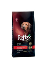 Reflex Plus Senior +7 Kuzulu Yaşlı Köpek Kuru Maması 15 Kg