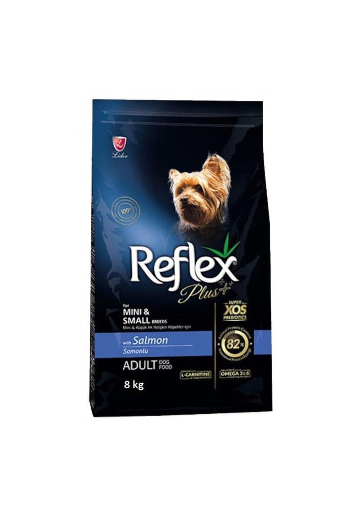 Reflex Plus Somonlu Mini Irk Yetişkin Köpek Kuru Maması 8 kg