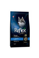 Reflex Plus Somonlu Orta ve Büyük Irk Yetişkin Köpek Kuru Maması 3 kg