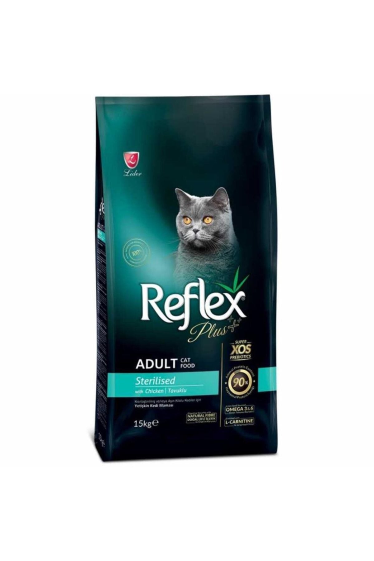 Reflex Plus Tavuklu Kısırlaştırılmış Yetişkin Kedi Kuru Maması 1.5 kg