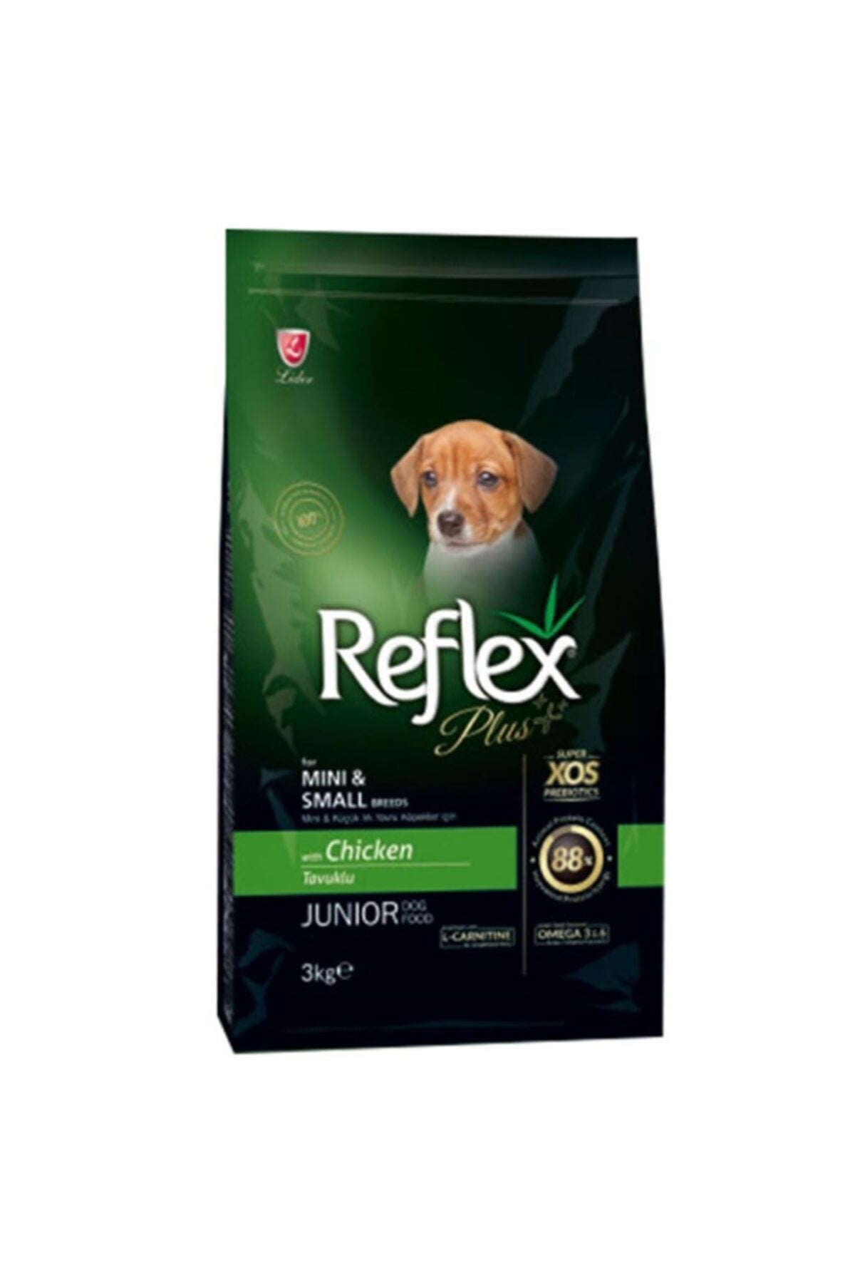 Reflex Plus Tavuklu Mini Irk Yavru Köpek Kuru Maması 3 kg