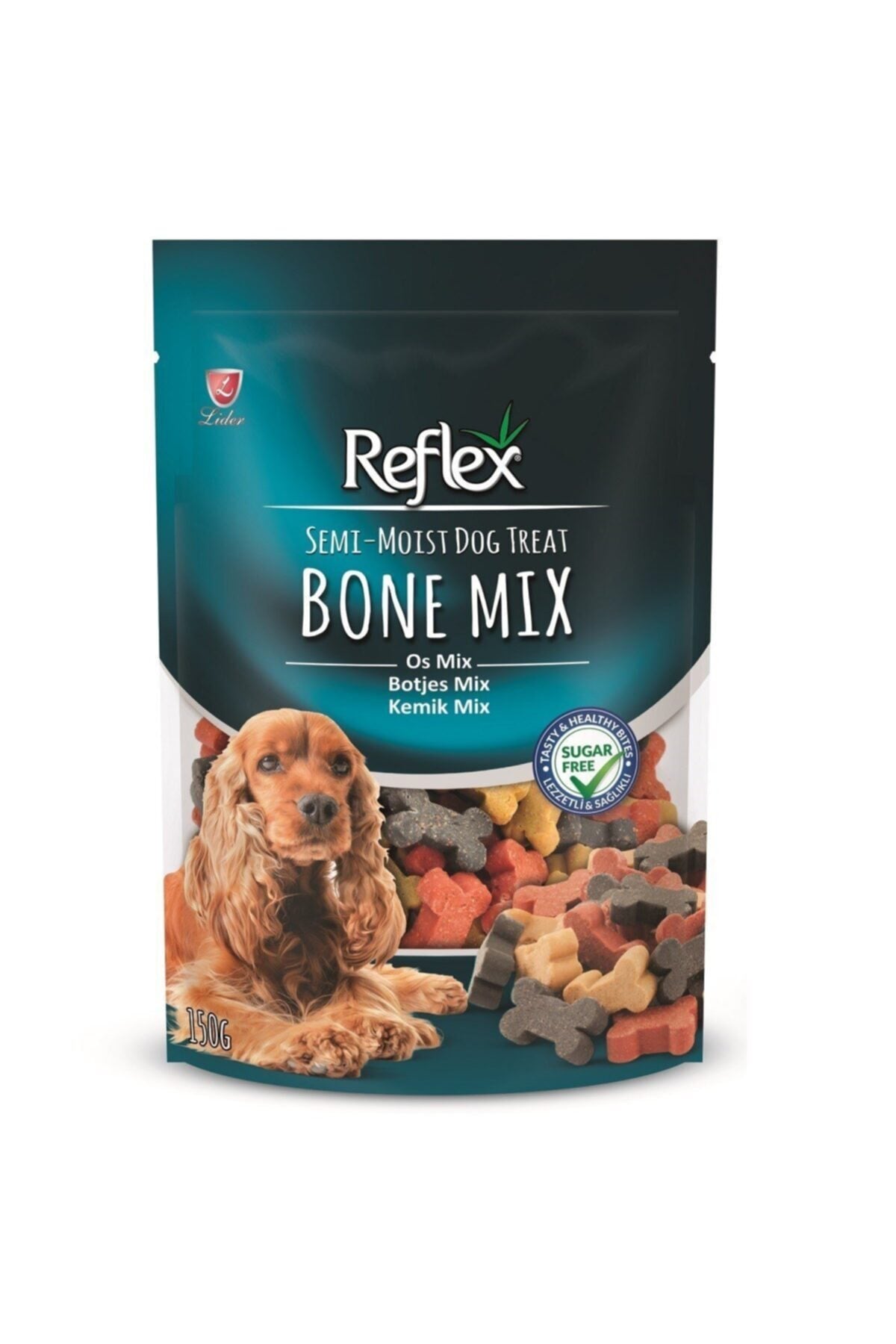 Reflex Semi-Moist Kemik Mix Köpek Ödül Maması 150 gr