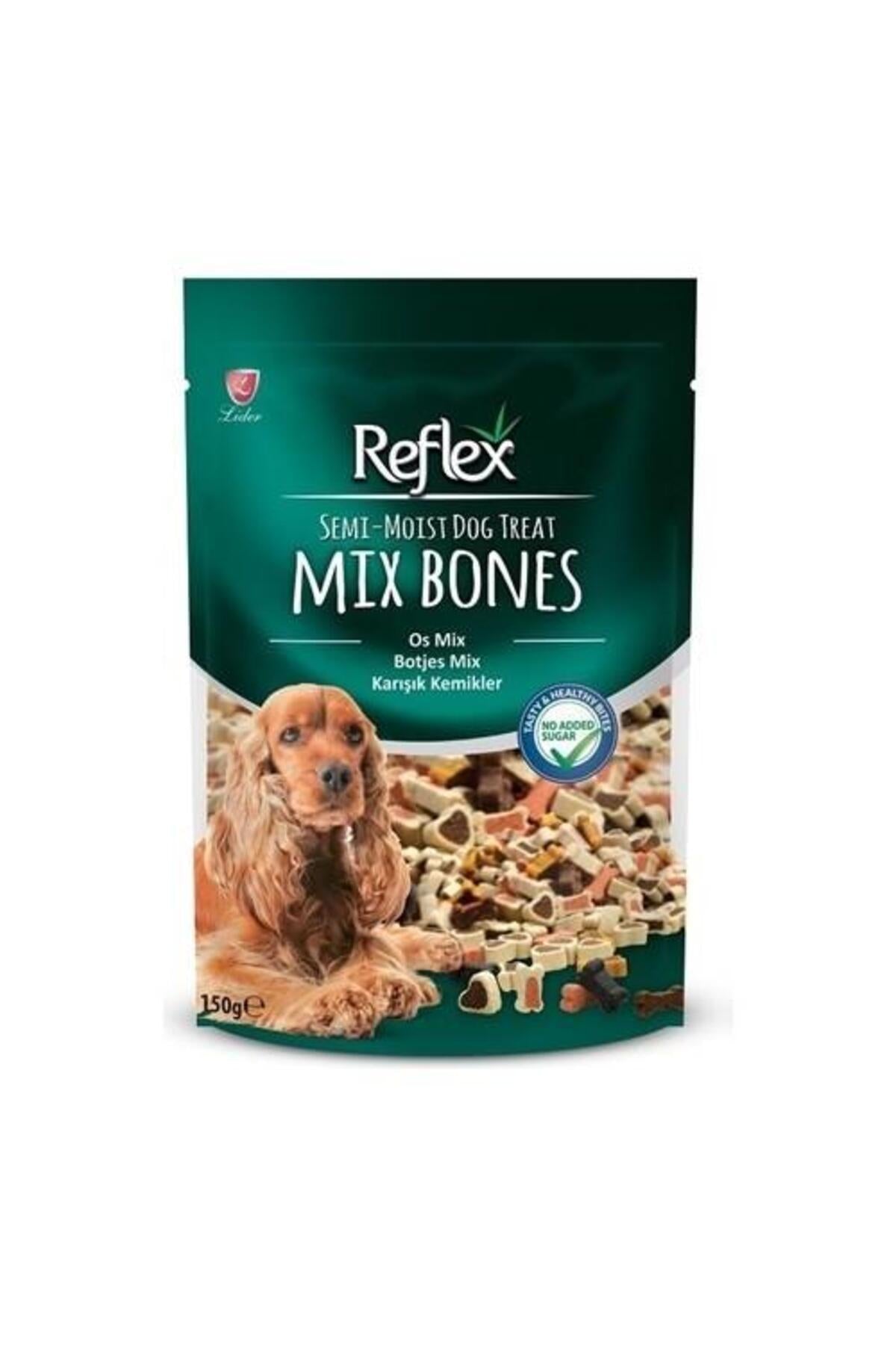 Reflex Semi-Moist Mix Bones Köpek Ödül Maması 150 gr