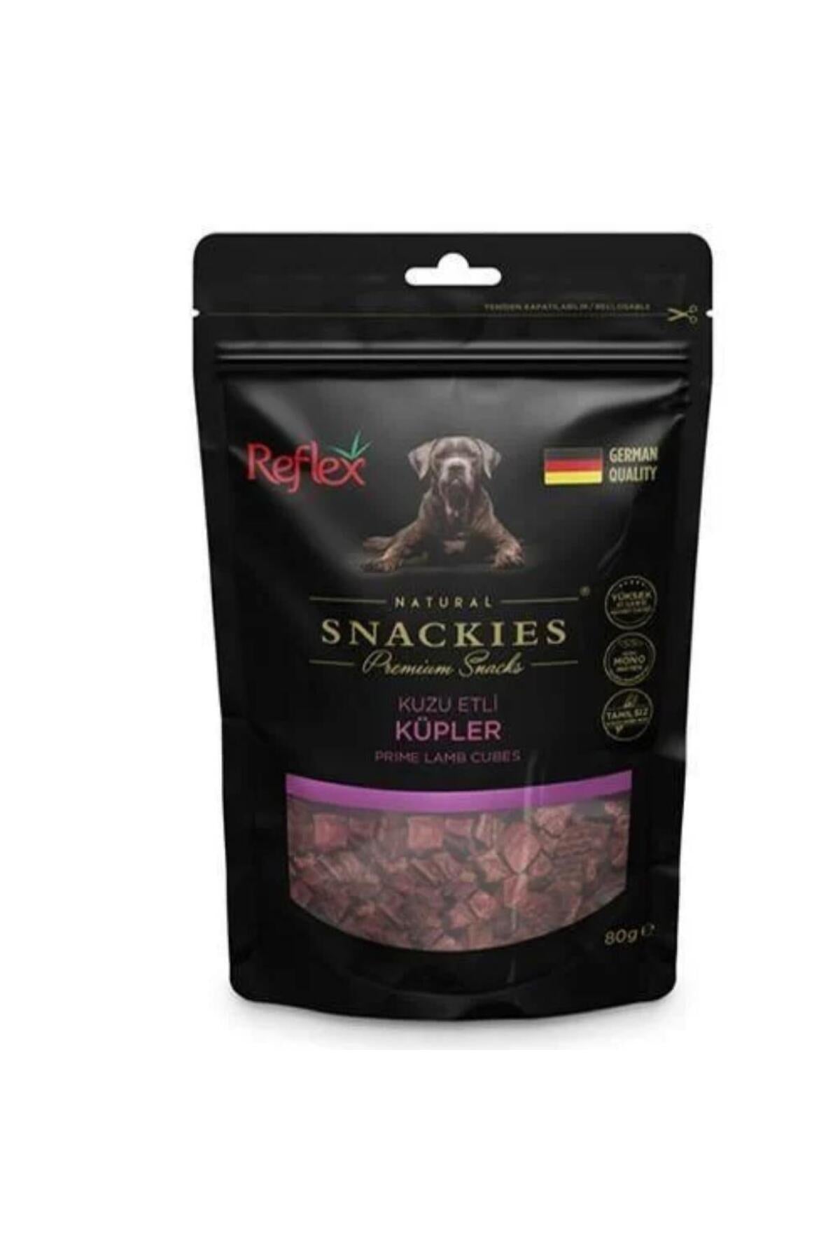 Reflex Snackies Ördekli ve Gögüs Etli Yetişkin Köpek Ödül Maması 90 gr