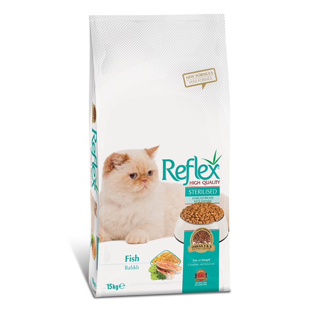 Reflex Somonlu Kısırlaştırılmış Yetişkin Kedi Kuru Maması 15 kg