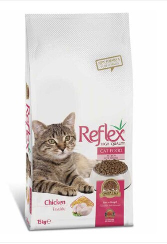 Reflex Tavuklu Yetişkin Kedi Kuru Maması 15 kg