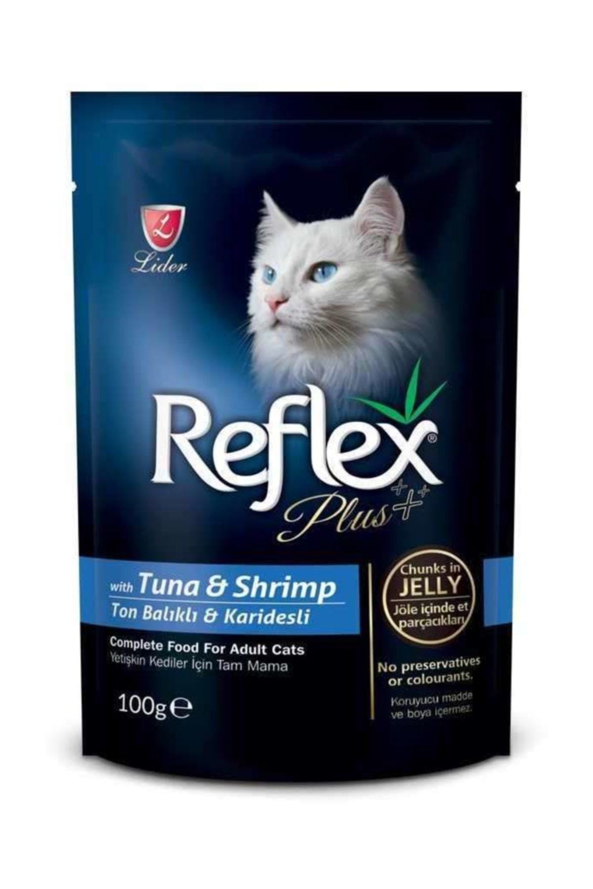 Reflex Ton Balıklı ve Karides Jelly Kedi Yaş Maması 100 gr