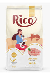 Rico Tavuklu Yetişkin Kedi Kuru Maması 15 kg