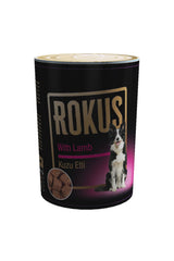 Rokus Kuzulu Yetişkin Köpek Konserve Yaş Maması 410 gr